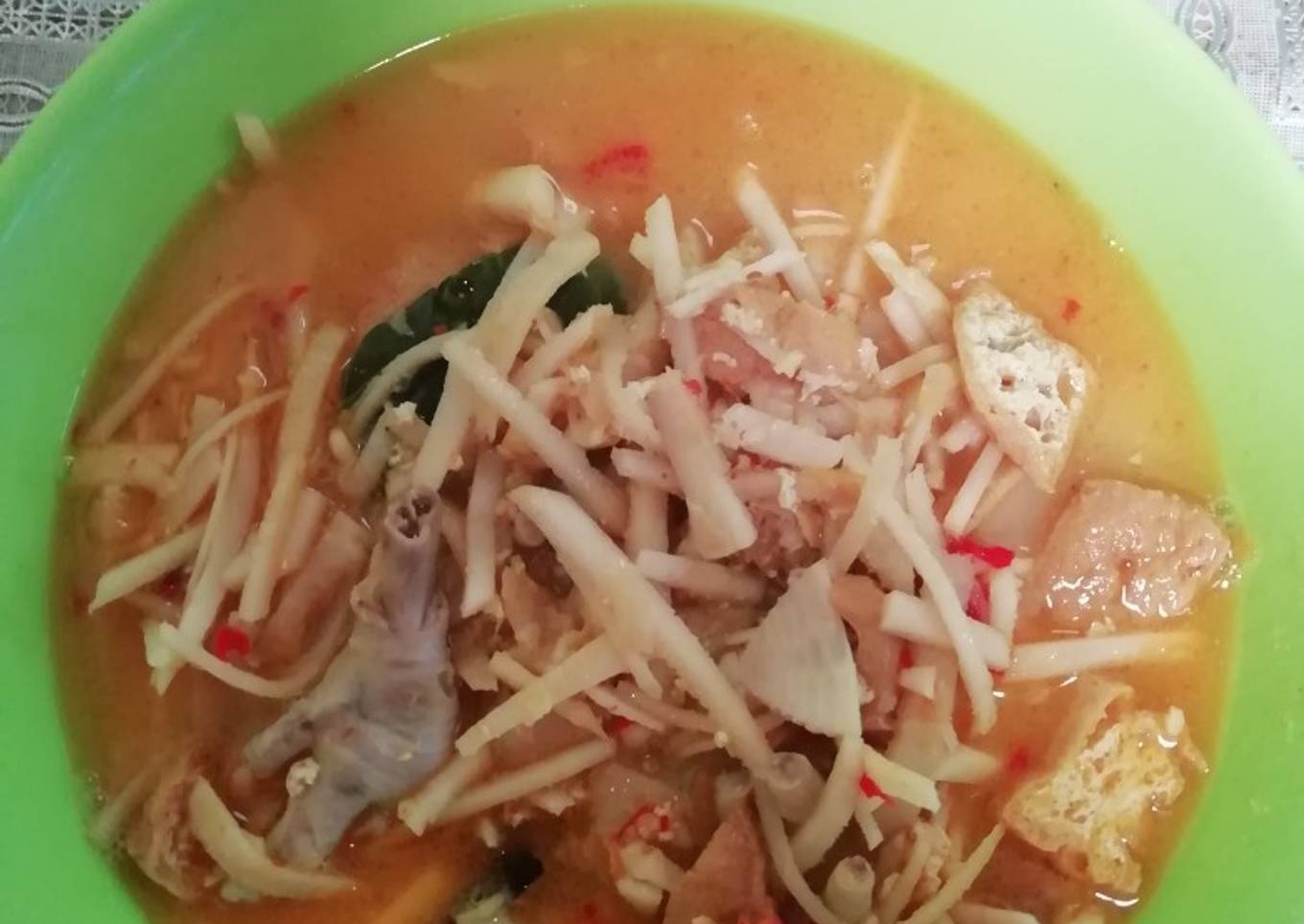 Lodeh rebung ceker