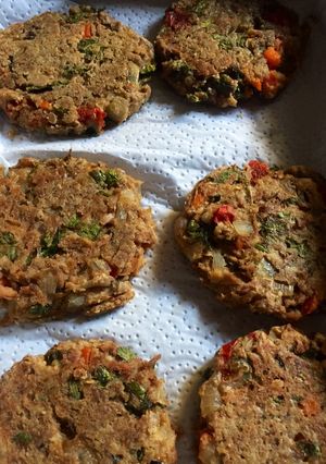 Una foto de Croquetas de atún con avena