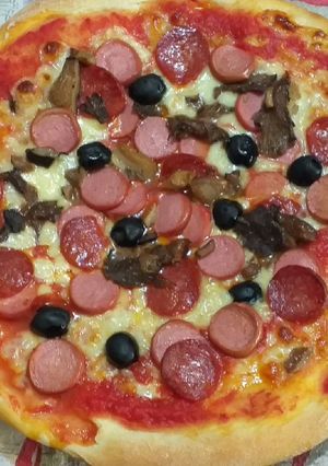Foto di Pizza casalinga - ricetta pane angeli