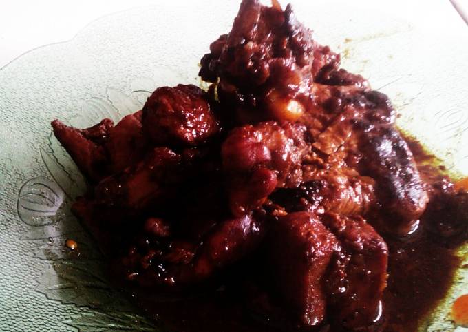 Cara Membuat Ayam tahu bacem Murah