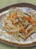 Stir-fried bean sprouts with miso ＆ butter