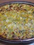Pastel de verduras saludable
