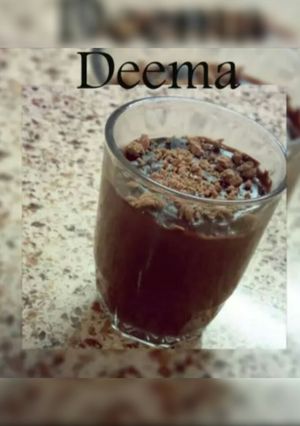 صورة لوصفة كاسترد الشوكلاته
