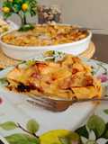 Bolognai polentás-almás sütemény (Bustrengo)