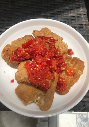 Foto resep Tempe geprek ala bensuu