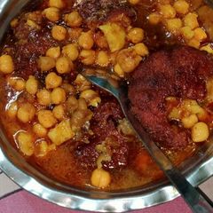 Chole tikki A picture of Chole tikki.