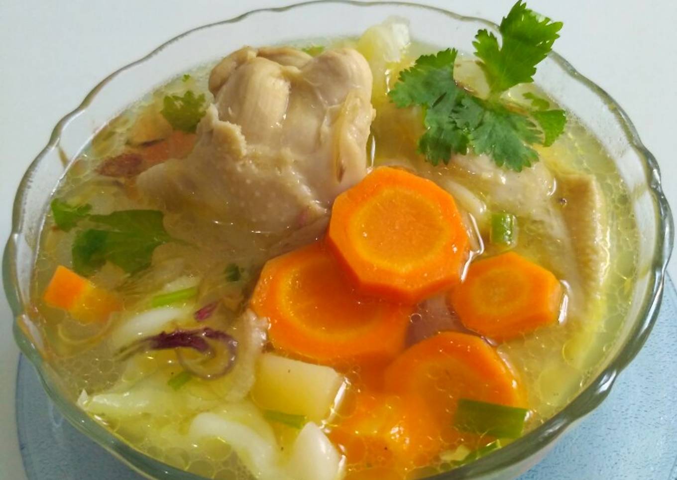 Sop ayam jahe