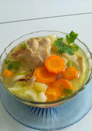 Foto resep Sop ayam jahe