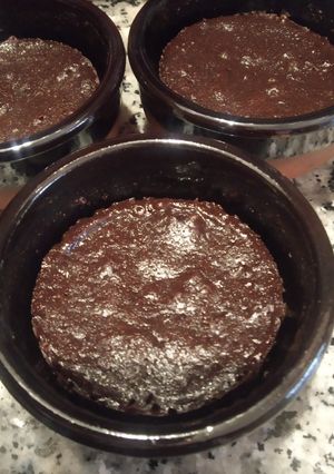 Una foto de Brownie al Horno o individual al Microondas