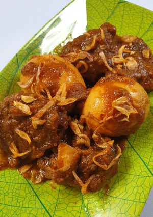 Foto resep Semur Daging Telor Praktis gak pake ribet