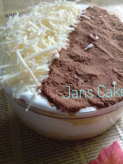 Foto resep Milk bath cake (versi ekonomis)