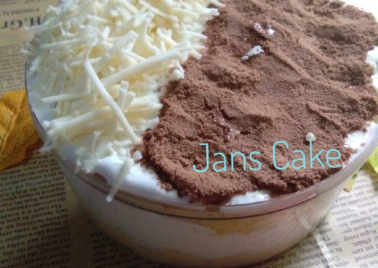 Milk bath cake (versi ekonomis)