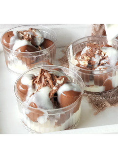 Foto resep PUDING BALLS COKLAT tanpa keju oles