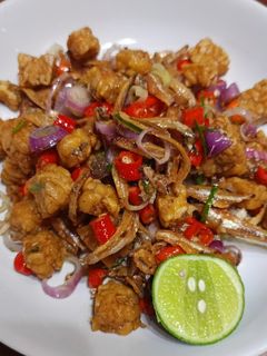 Foto resep Tempe Teri sambal matah