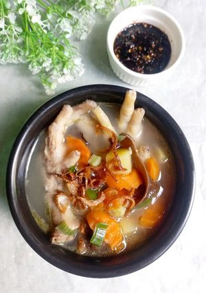 Foto resep Sup Ceker & Sayur