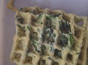 A picture of coconut waffles