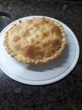 Tarta de acelga rara. Grace