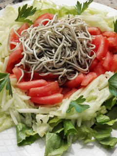 Una foto de Ensalada de anguriñas