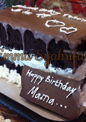 Foto resep Brownies Kukus Cake with Butter Cream