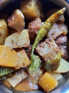 পাঁচ মিশালি বড়ির ঝোল(panch mishali borir jhol recipe in Bengali) রেসিপির প্রধান ছবি