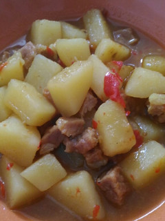 Foto resep Stew daging kentang pedas