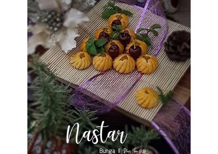 Resep 297. Nastar Bunga | 菠萝饼干, Lezat Sekali