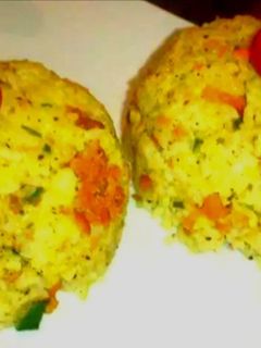 鬱金香鮭魚炒飯 的食譜成品照片