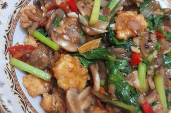 Resep Ayam Sayur Saus Lada Hitam Praktis