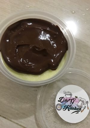 Foto resep Pudding Alpukat Vla Coklat
