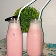 Strawberry Smoothies Mudah Ala Cafe