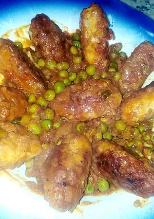صورة لوصفة صبيعات الدجاج بالروز مع صوص جلبان