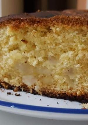 Una foto de Budín de pera