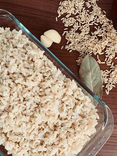 Una foto de Arroz integral