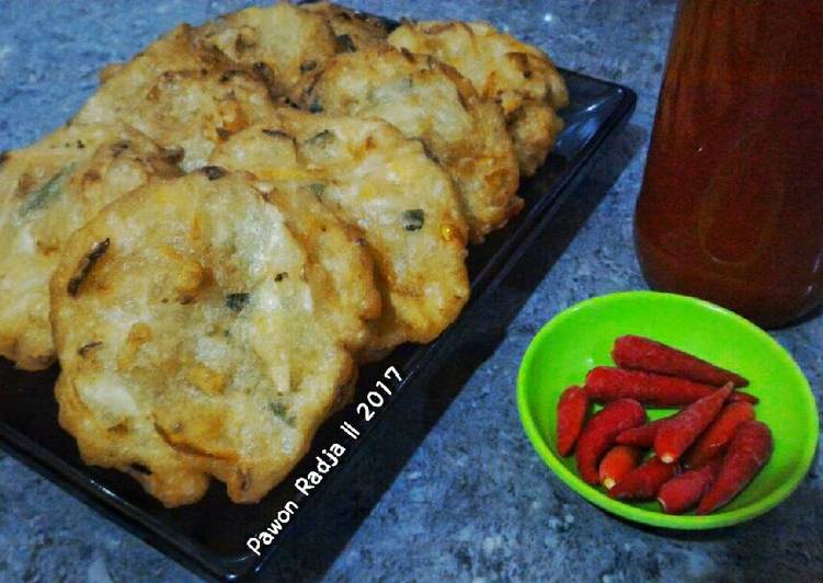 urutan Memasak Bakwan / Bala Bala jagung yang merasakan kenyamanan