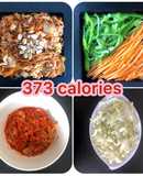 Miến đậu xào kim chi | Món chay