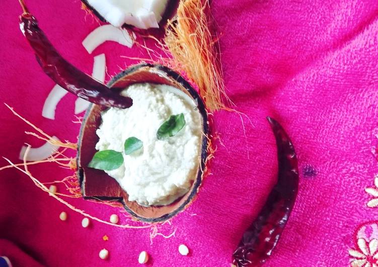 Recipe of Quick Coconut chutney