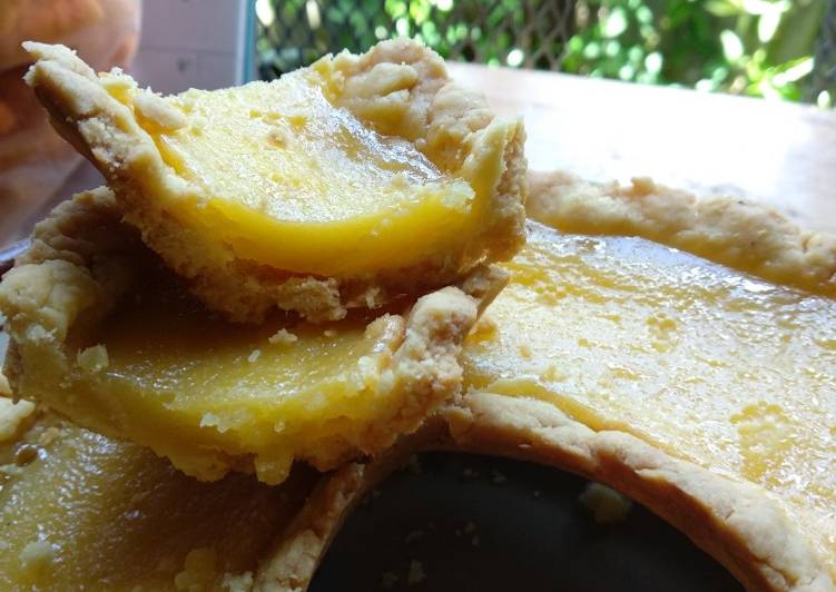 Resep Pie susu baking pan Anti Gagal