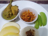 Isi Piringku - Nasi dengan Opor Ayam