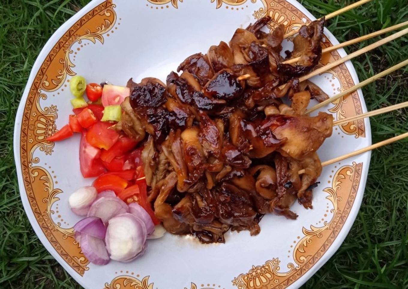 Sate Jamur Tiram