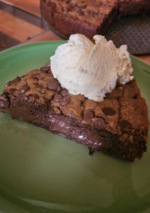 Φωτογραφία της συνταγής Cookie pie με nutella!