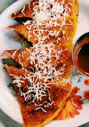 A picture of Healthy cheese cheela.