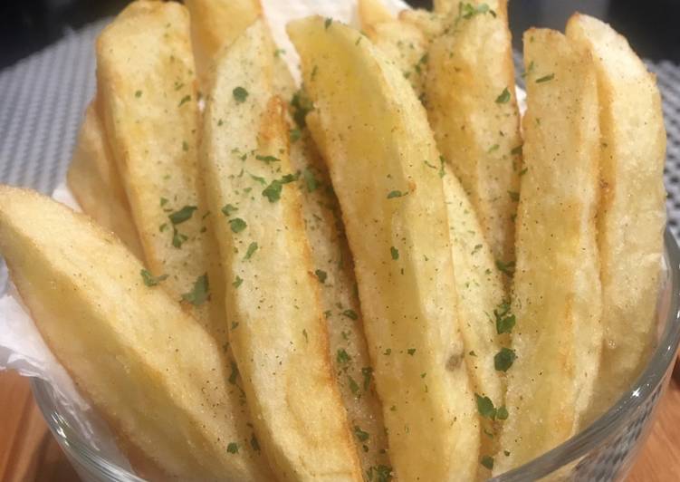 Resep French fries, Enak Banget