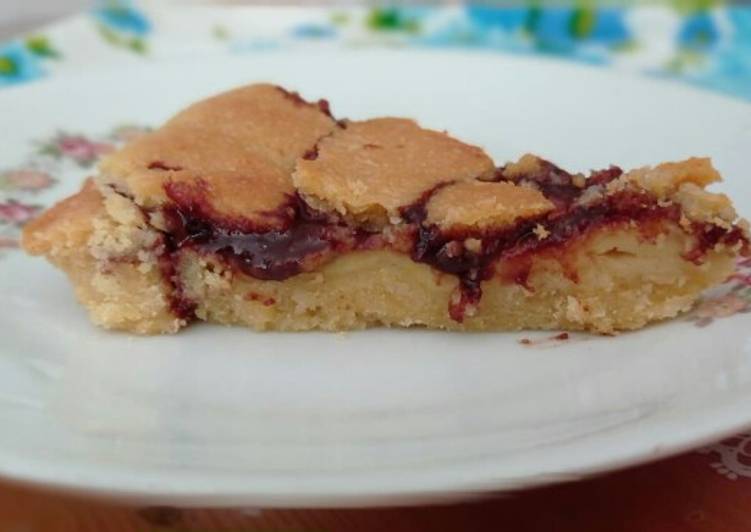 Torta pasticciotto con crema e nutella