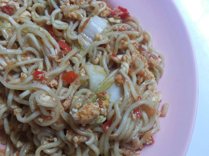 Wajib coba! Resep bikin Mie Goreng Basah Sambel Bawang dijamin sedap