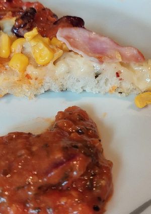 Gluténmentes pizza recept fotója