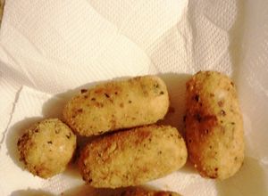Una foto de Croquetas de arroz