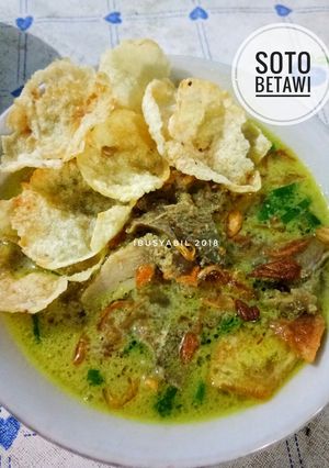 Foto resep Soto betawi