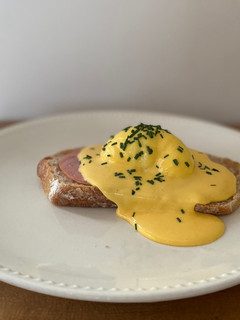 Una foto de Huevos benedictinos