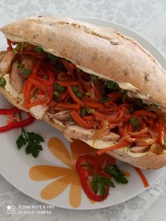 Thai bagett recept fotója