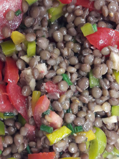 Foto di Insalata di lenticchie estiva